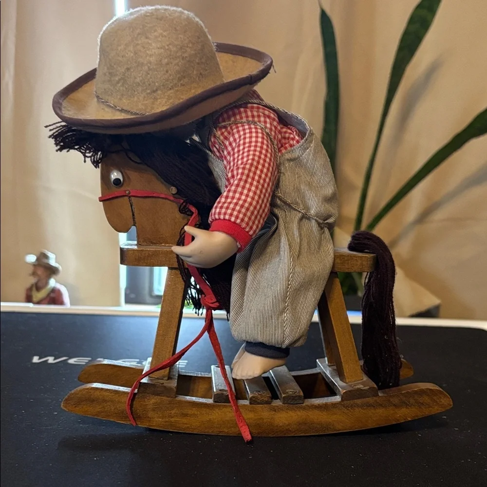 Vintage Ashton Drake “Asleep in the Saddle”